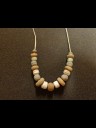 Necklace made of ceramic beads