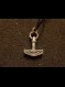 Pendant with Leather Necklace Mjolnir